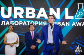 Ольга Хасанова (Urban Awards), Саян Цыренов (PwC), Сергей Разуваев (GMK)