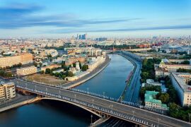 Московская и Раушская набережные. © Moscowviews.ru