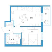 1-комнатные 