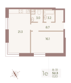 Планировка квартиры