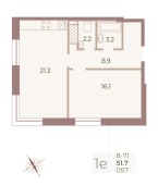 Планировка квартиры