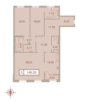 Квартира в ЖК Neva Haus