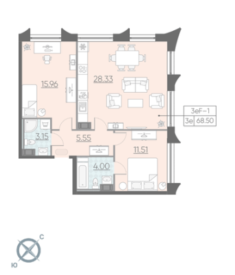 Квартира в ЖК Neopark