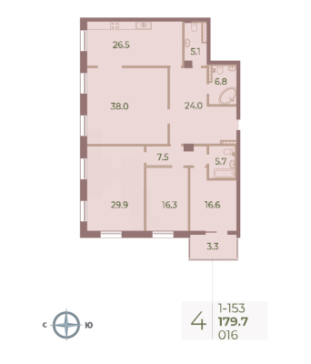 Квартира в ЖК Neva Haus