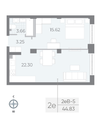 Квартира в ЖК NEVA RESIDENCE