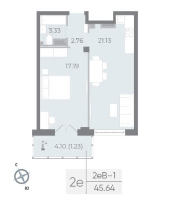 Квартира в ЖК NEVA RESIDENCE