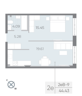 Квартира в ЖК NEVA RESIDENCE