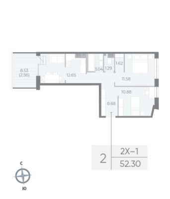 Квартира в ЖК NEVA RESIDENCE