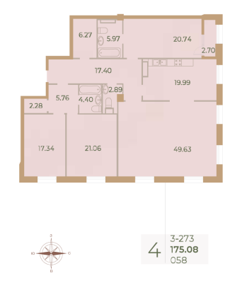 Квартира в ЖК Neva Haus