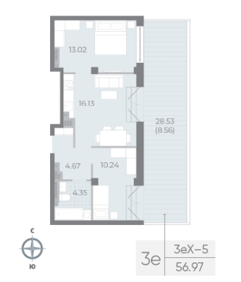 Квартира в ЖК NEVA RESIDENCE