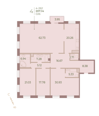 Квартира в ЖК Neva Haus