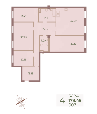 Квартира в ЖК Neva Haus