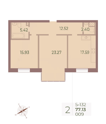 Квартира в ЖК Neva Haus