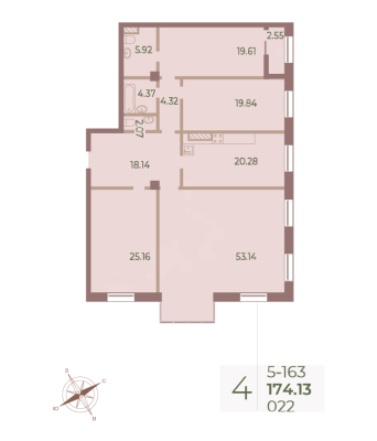 Квартира в ЖК Neva Haus