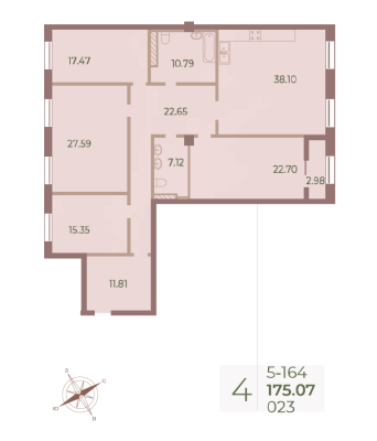 Квартира в ЖК Neva Haus