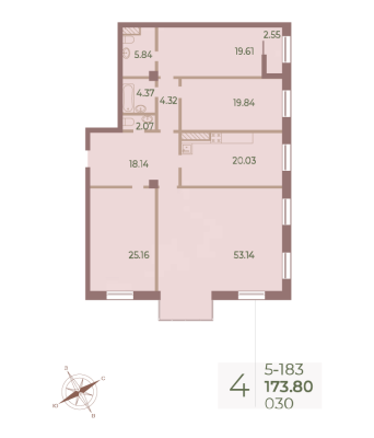 Квартира в ЖК Neva Haus