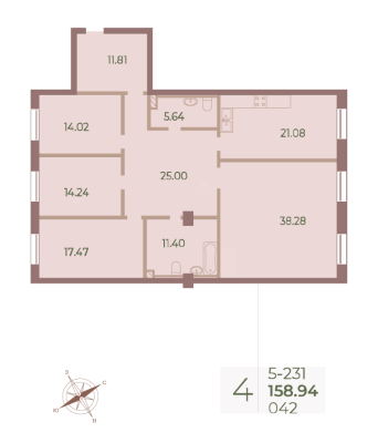 Квартира в ЖК Neva Haus