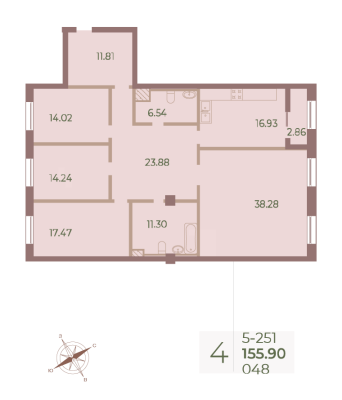Квартира в ЖК Neva Haus