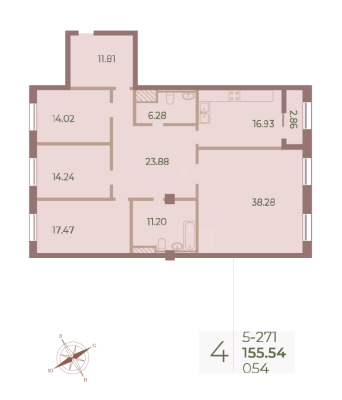 Квартира в ЖК Neva Haus