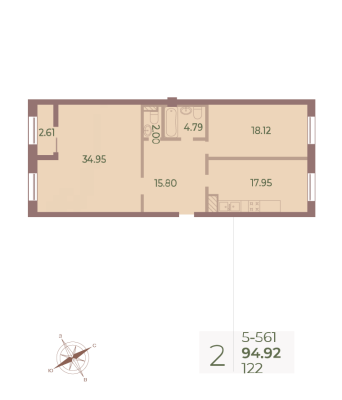 Квартира в ЖК Neva Haus