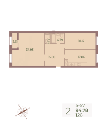 Квартира в ЖК Neva Haus