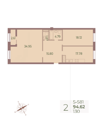Квартира в ЖК Neva Haus