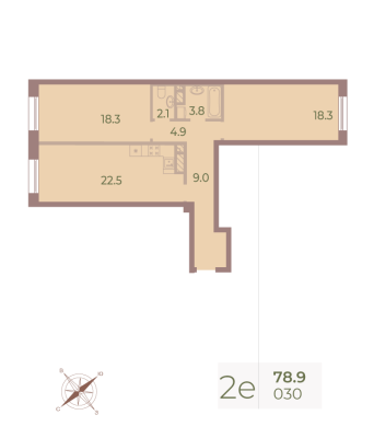 Квартира в ЖК Neva Haus
