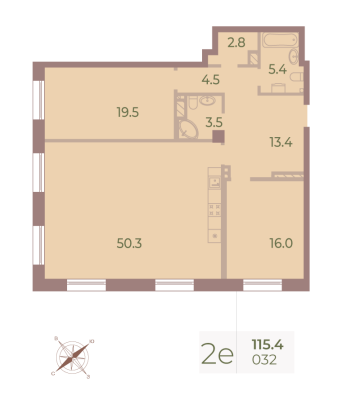 Квартира в ЖК Neva Haus