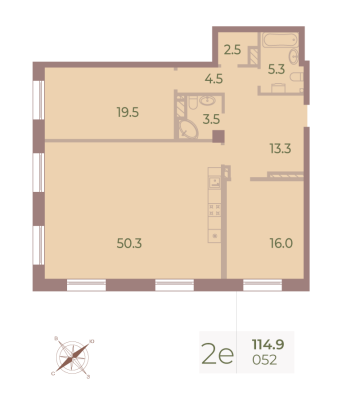 Квартира в ЖК Neva Haus