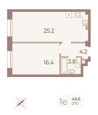 Квартира в ЖК Neva Haus