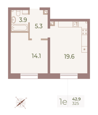 Квартира в ЖК Neva Haus