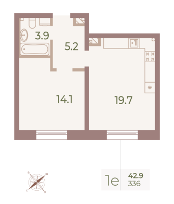 Квартира в ЖК Neva Haus