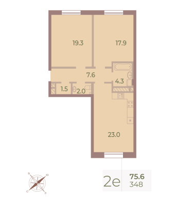 Квартира в ЖК Neva Haus