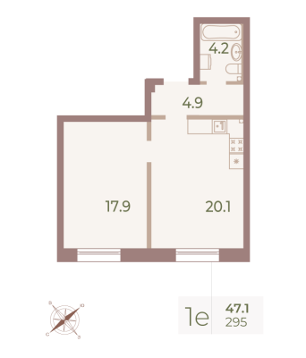 Квартира в ЖК Neva Haus