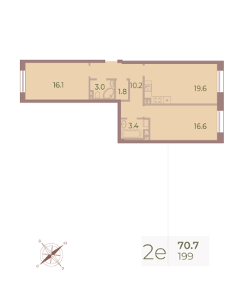 Квартира в ЖК Neva Haus