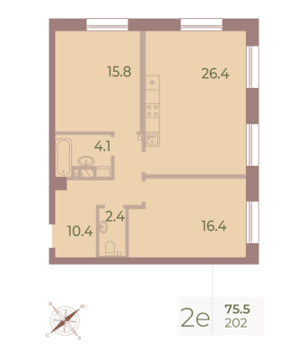 Квартира в ЖК Neva Haus