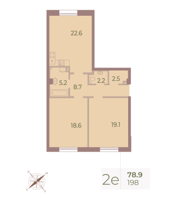 Квартира в ЖК Neva Haus