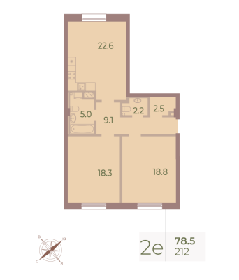 Квартира в ЖК Neva Haus