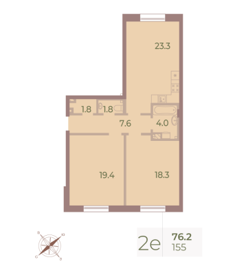Квартира в ЖК Neva Haus