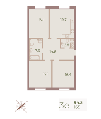 Квартира в ЖК Neva Haus