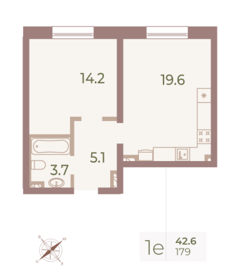 Квартира в ЖК Neva Haus