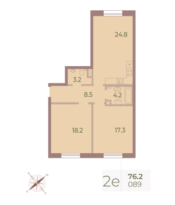 Квартира в ЖК Neva Haus