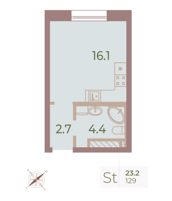 Квартира в ЖК Neva Haus