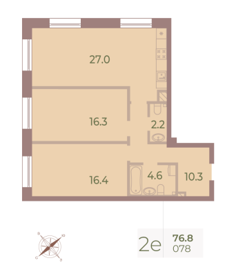 Квартира в ЖК Neva Haus