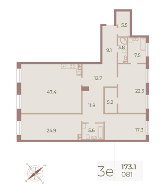 Квартира в ЖК Neva Haus