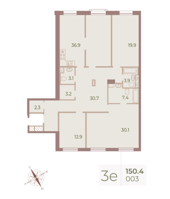 Квартира в ЖК Neva Haus