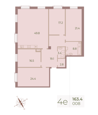 Квартира в ЖК Neva Haus