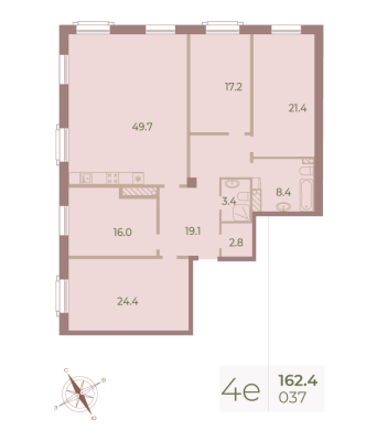 Квартира в ЖК Neva Haus