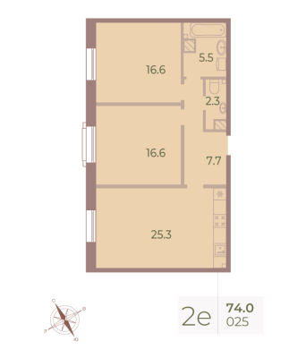 Квартира в ЖК Neva Haus