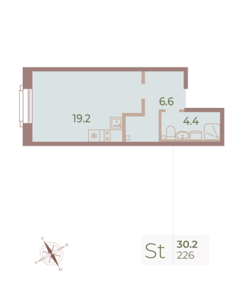 Квартира в ЖК Neva Haus